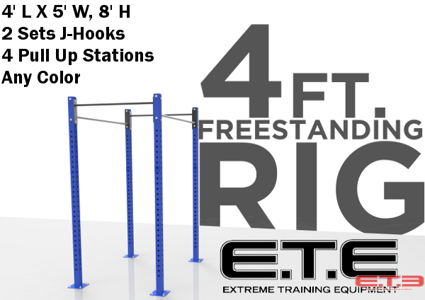ETE Freestanding Pull Up Rig 4 to 6 Week Lead Time – Extreme Training ...