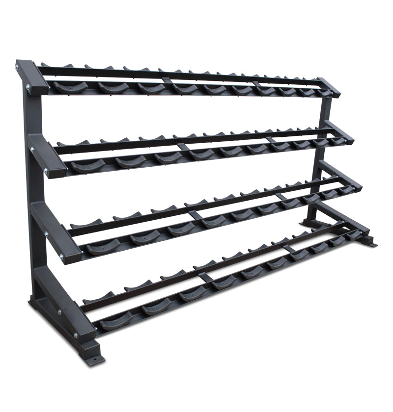 Dumbbell Rack with Saddles (for PRO Round Dumbbells) MADE TO ORDER