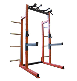 ETE PRO Half Rack with Crown Pull Up Bar