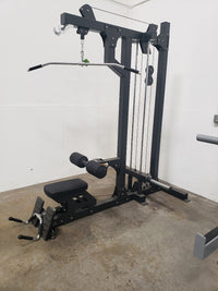 PL7367A plate loaded lat pulldown low row