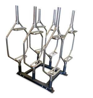 hex bar rack extreme training equipment