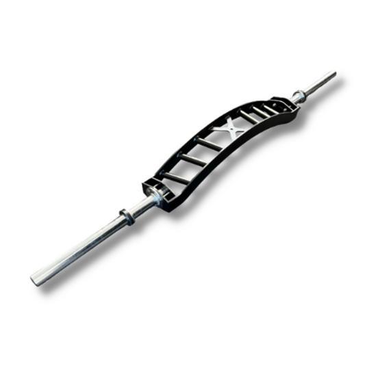 A black and white image of a metal bar, showcasing its sleek surface and industrial design.