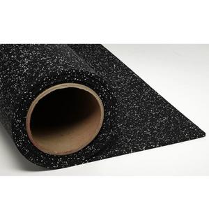 grey speck rubber roll flooring