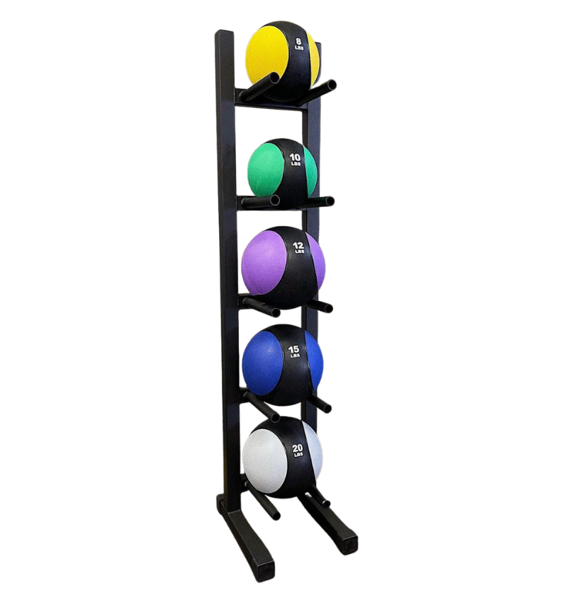vertical medicine ball rack extreme training equipment