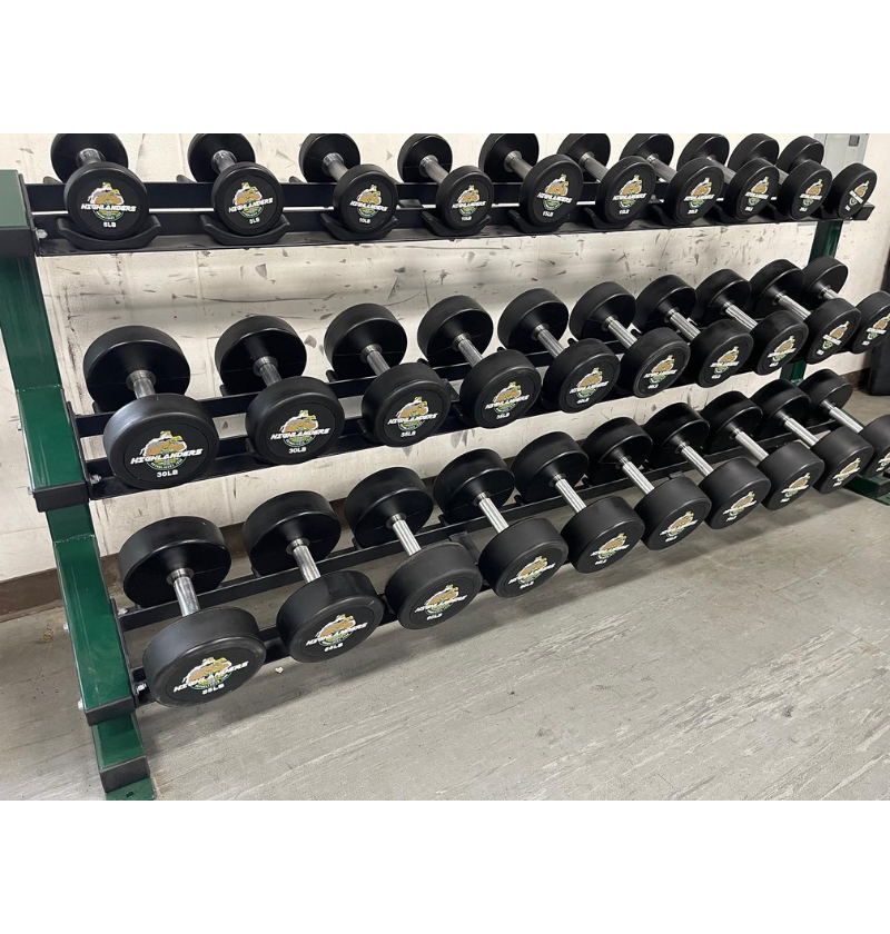 Dumbbell saddle rack hot sale