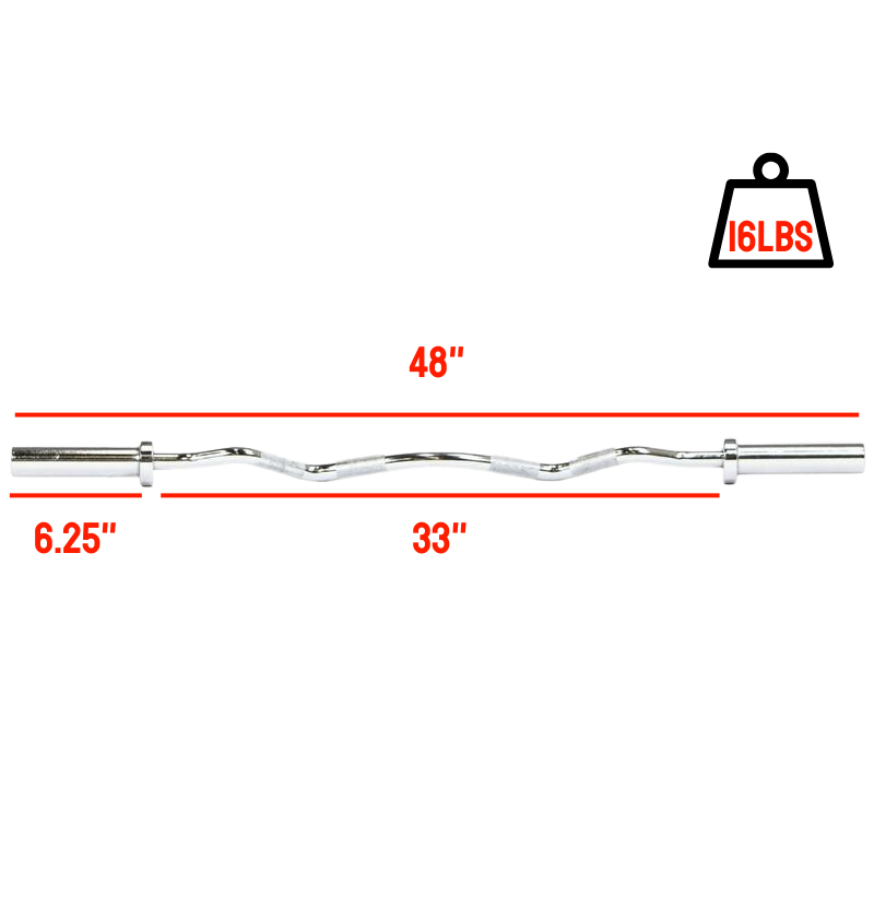 olympic curl bar