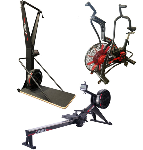 COMBO PACKAGE: AirGo AirBike + AirGo Rower + AirGo Ski Trainer PRE ORD ...