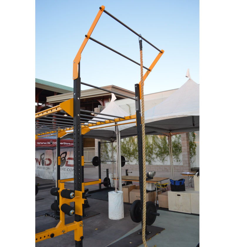 flying pull up bar attachment
