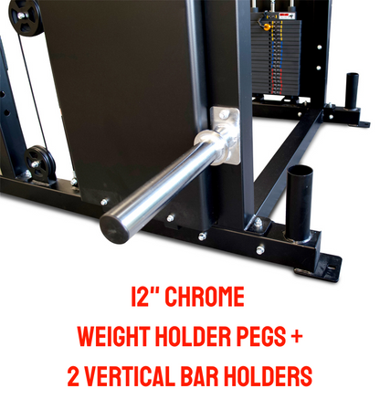 functional trainer squat rack combo