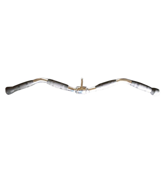 Solid EZ Curl Bar Attachment displayed with a car exhaust pipe against a clean white background.