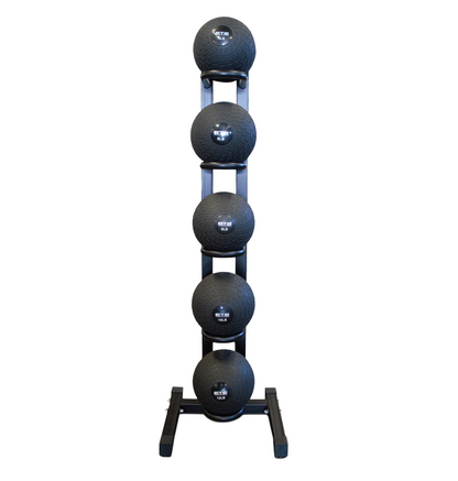 vertical medicine ball rack