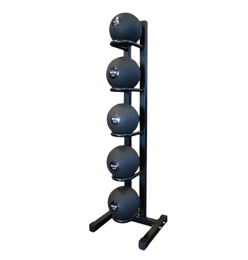 vertical medicine ball rack